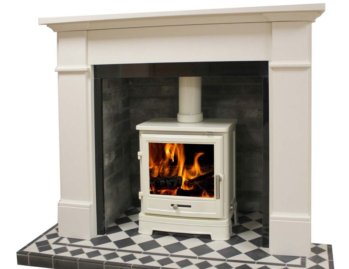 Bassington 5kW Stove Matt Black or Warm White - Image 2