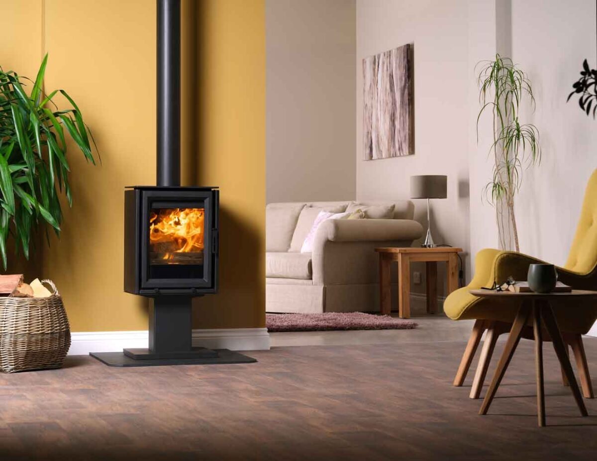 Fireline Ecostar 5kW & 5kW Wide Multifuel Stove - Image 3