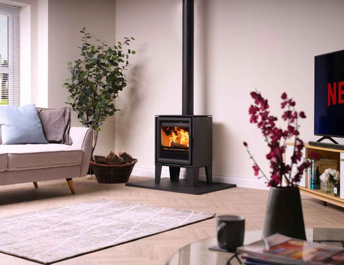 Fireline Ecostar 5kW & 5kW Wide Multifuel Stove - Image 2