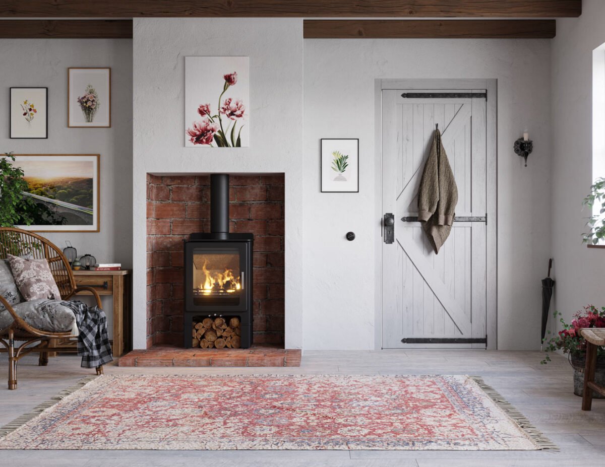 Mendip Loxton 5kW Dual Control Stove (also 3kW and 8kW)