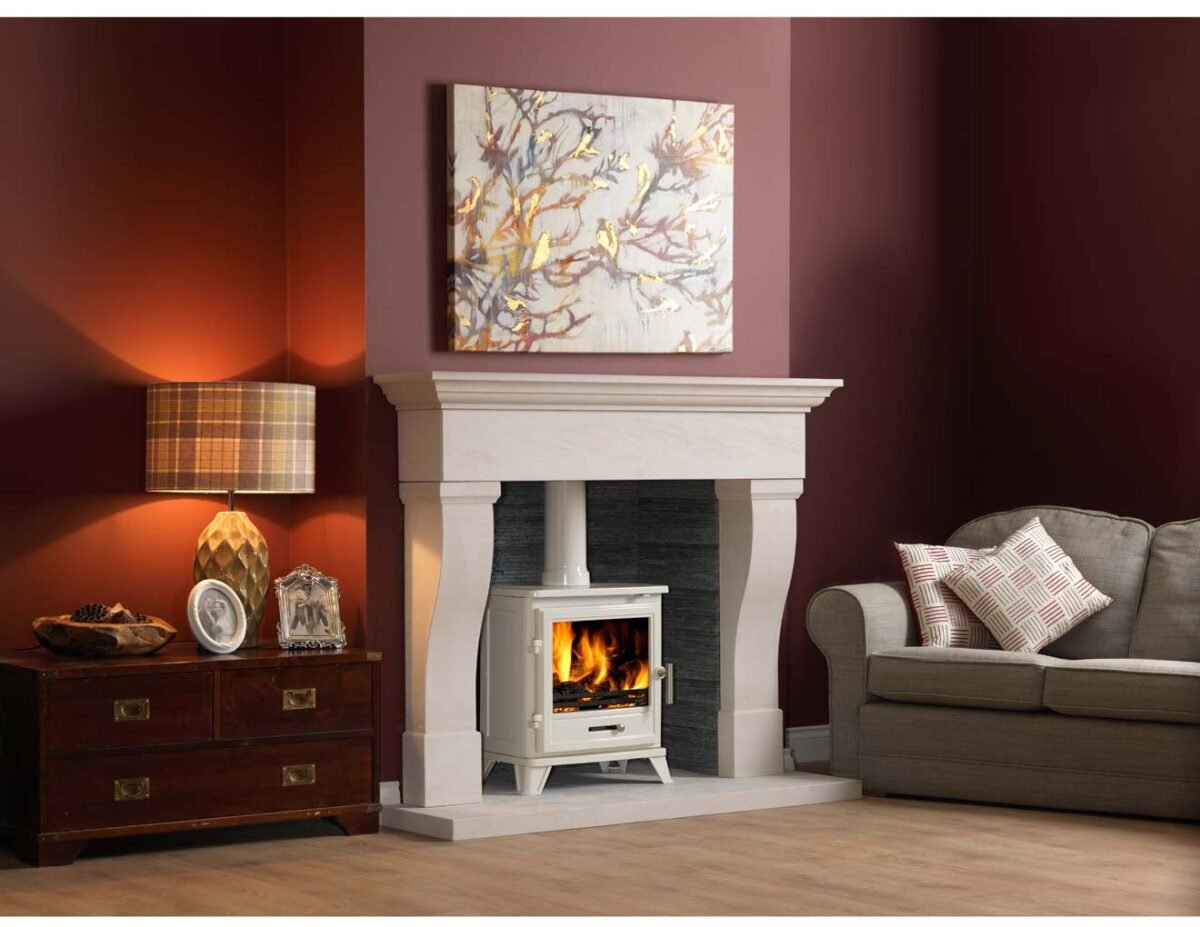Bassington 5kW Stove Matt Black or Warm White - Image 4